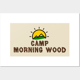 Camp Morning Wood Posters and Art